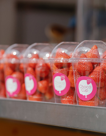 Choco Cup Strawberries