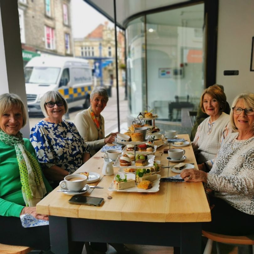 Having Afternoon Tea